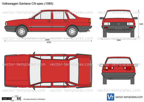 Volkswagen Santana CN-spec