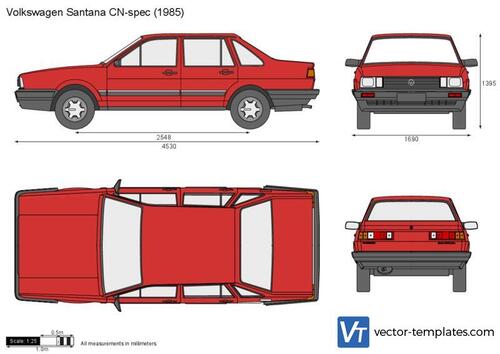 Volkswagen Santana CN-spec