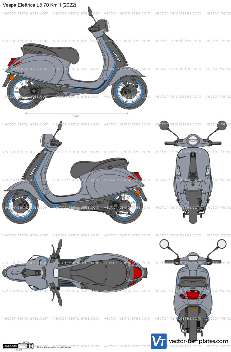 Vespa Elettrica L3 70 KmH