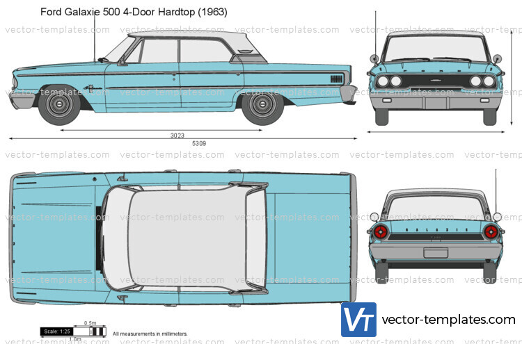 Ford Galaxie 500 4-Door Hardtop