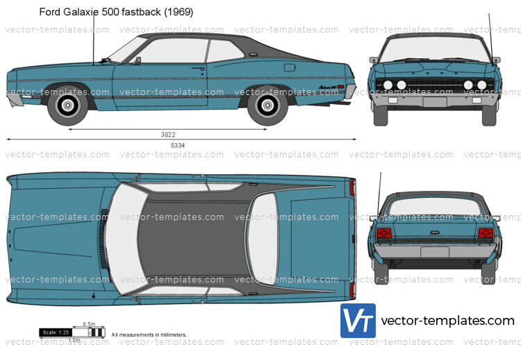 Ford Galaxie 500 fastback