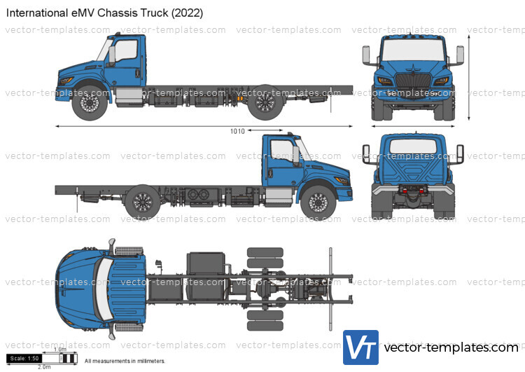 International eMV Chassis Truck