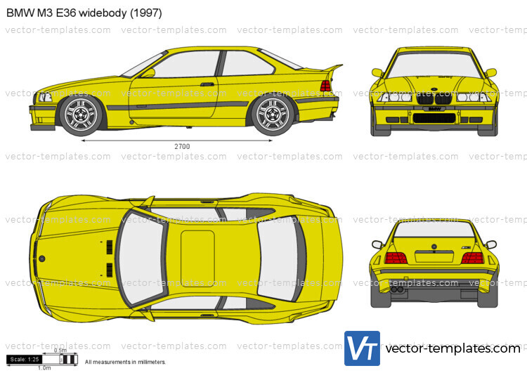 BMW M3 E36 widebody