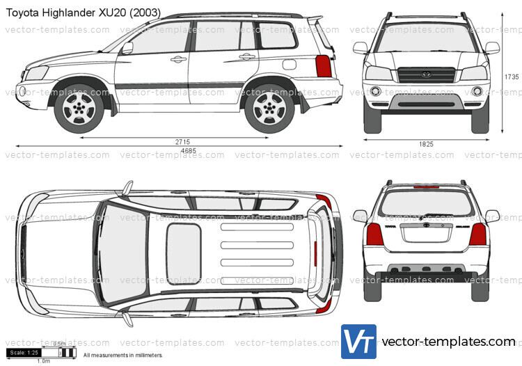 Toyota Highlander XU20