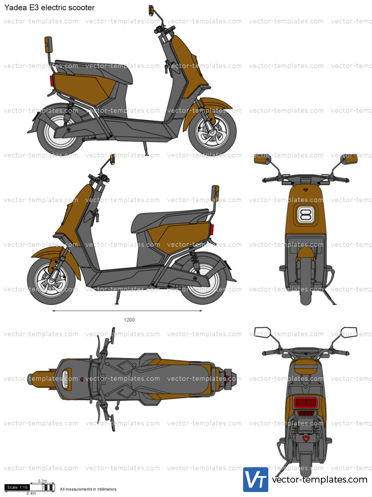 Yadea E3 electric scooter