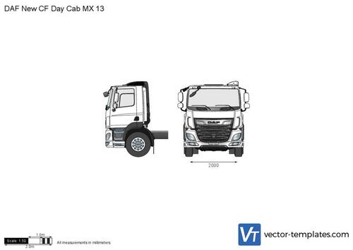 DAF New CF Day Cab MX 13