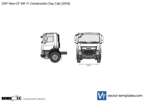 DAF New CF MX 11 Construction Day Cab