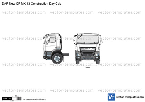 DAF New CF MX 13 Construction Day Cab