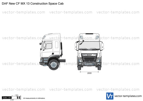DAF New CF MX 13 Construction Space Cab