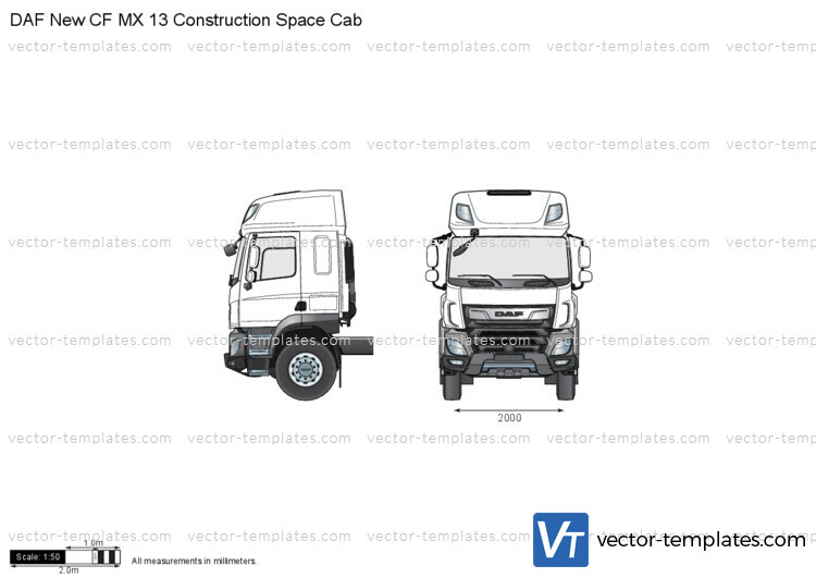 DAF New CF MX 13 Construction Space Cab