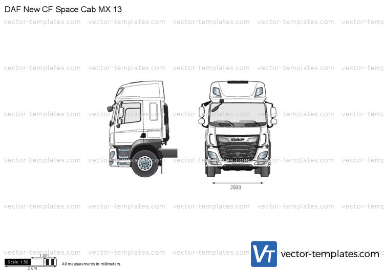 DAF New CF Space Cab MX 13