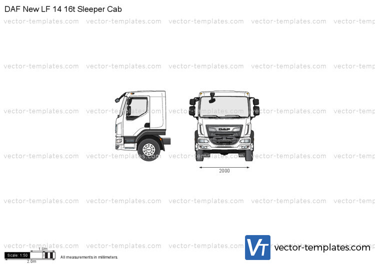 DAF New LF 14 16t Sleeper Cab