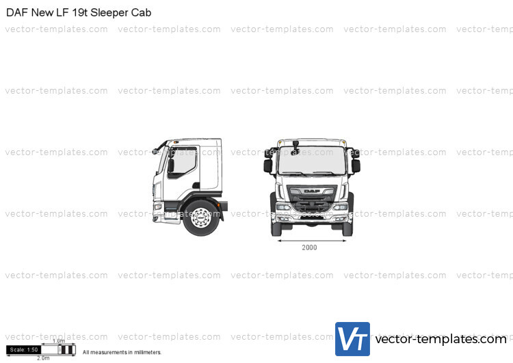 DAF New LF 19t Sleeper Cab