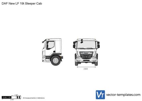 DAF New LF 19t Sleeper Cab