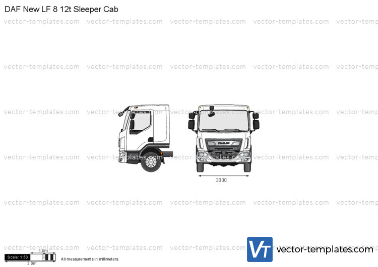 DAF New LF 8 12t Sleeper Cab