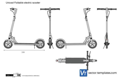 Unicool Foldable electric scooter