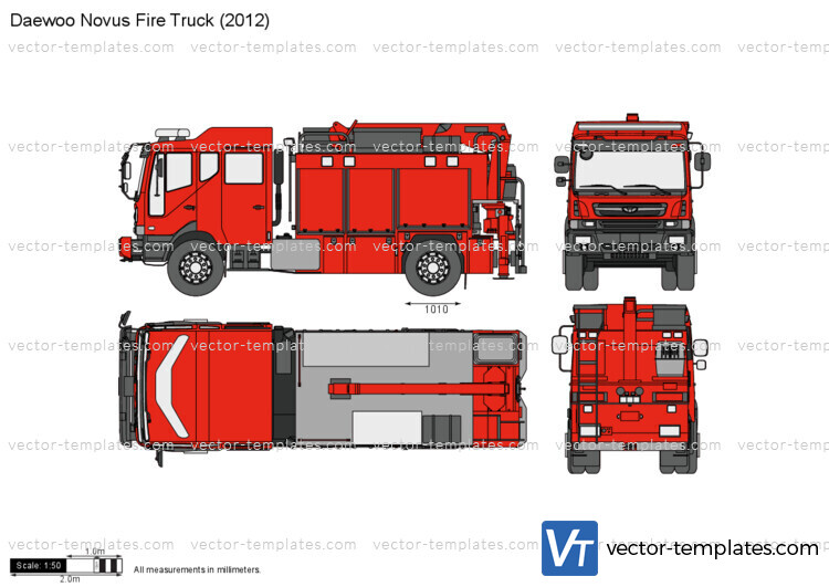 Daewoo Novus Fire Truck