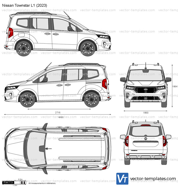 Nissan Townstar L1 Combi