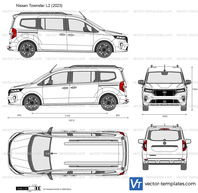 Nissan Townstar L2 Combi