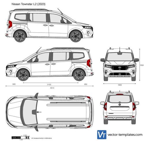 Nissan Townstar L2 Combi