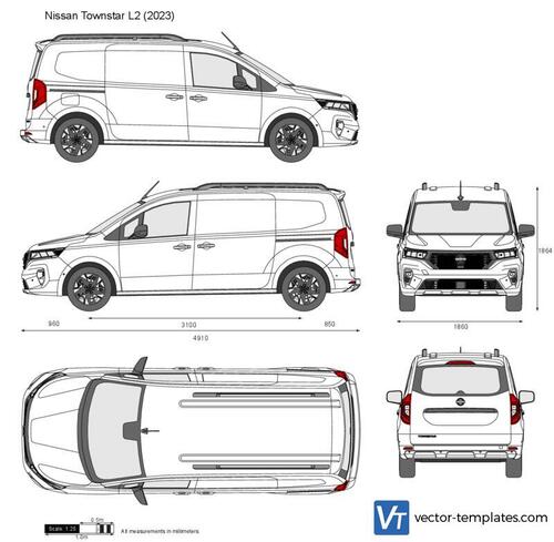 Nissan Townstar L2 Van