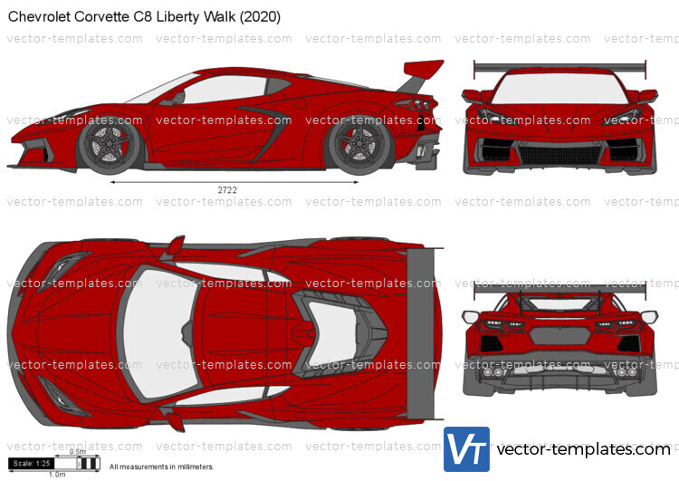 Chevrolet Corvette C8 Liberty Walk