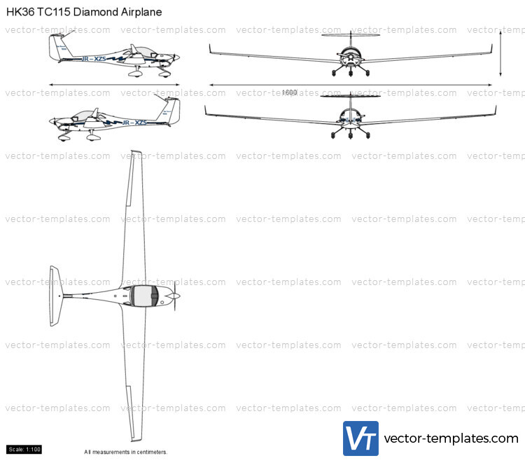 HK36 TC115 Diamond Airplane