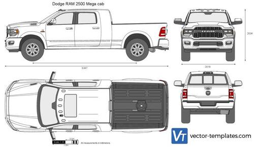 Dodge RAM 2500 Mega cab