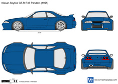 Nissan Skyline GT-R R33 Pandem