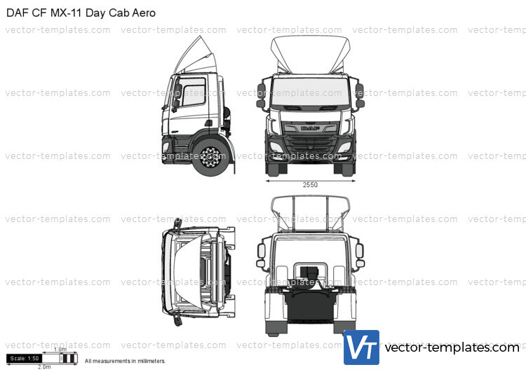 DAF CF MX-11 Day Cab Aero