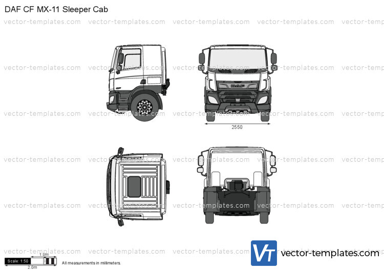 DAF CF MX-11 Sleeper Cab