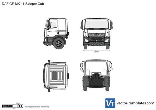 DAF CF MX-11 Sleeper Cab