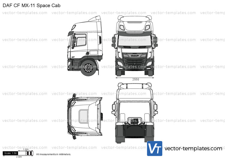 DAF CF MX-11 Space Cab