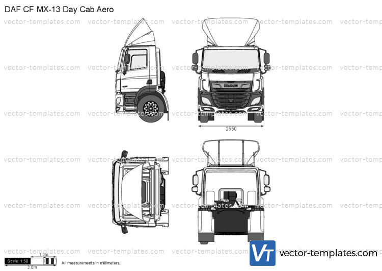 DAF CF MX-13 Day Cab Aero