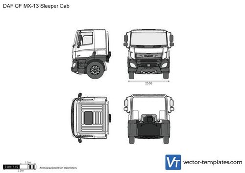 DAF CF MX-13 Sleeper Cab