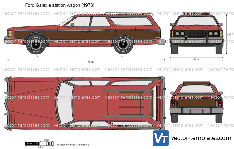 Ford Galaxie station wagon