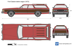Ford Galaxie station wagon