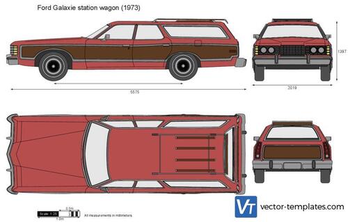 Ford Galaxie station wagon