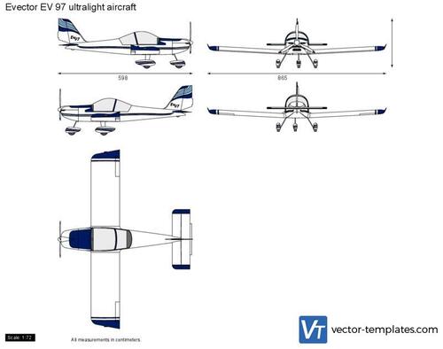 Evector EV 97 ultralight aircraft