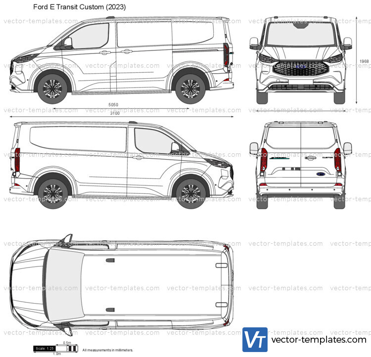 Ford E-Transit Custom L1H1