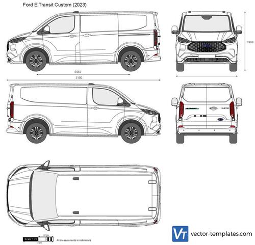 Ford E-Transit Custom L1H1