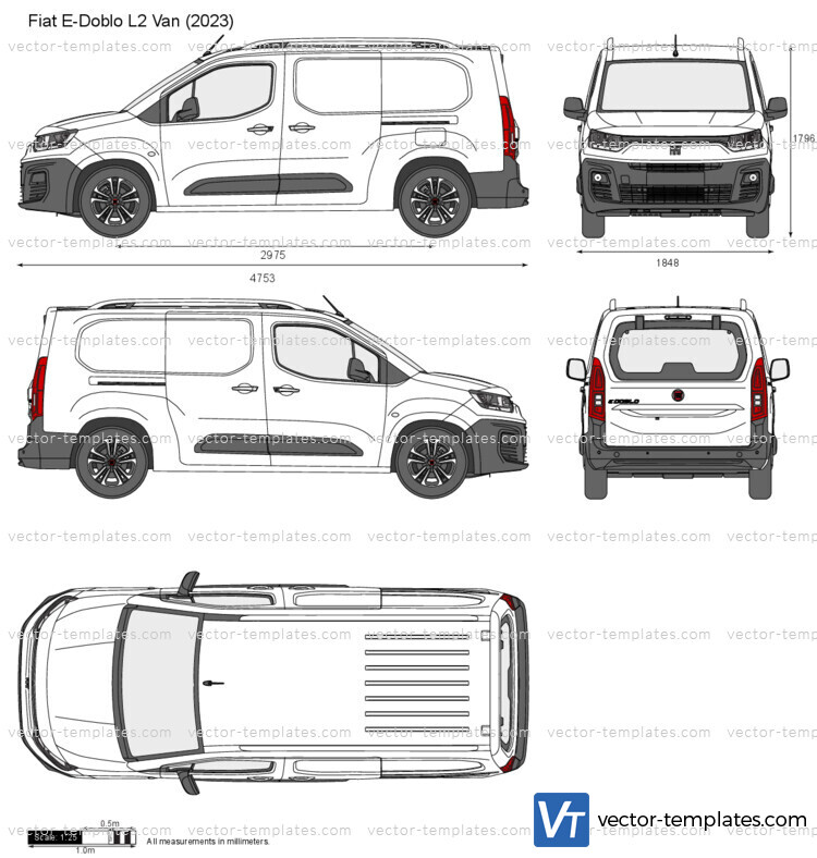 Fiat E-Doblo L2 Van