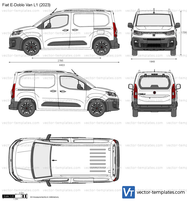 Fiat E-Doblo Van L1