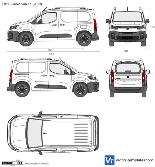 Fiat E-Doblo Van L1