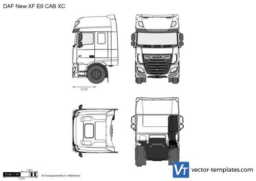 DAF New XF E6 CAB XC