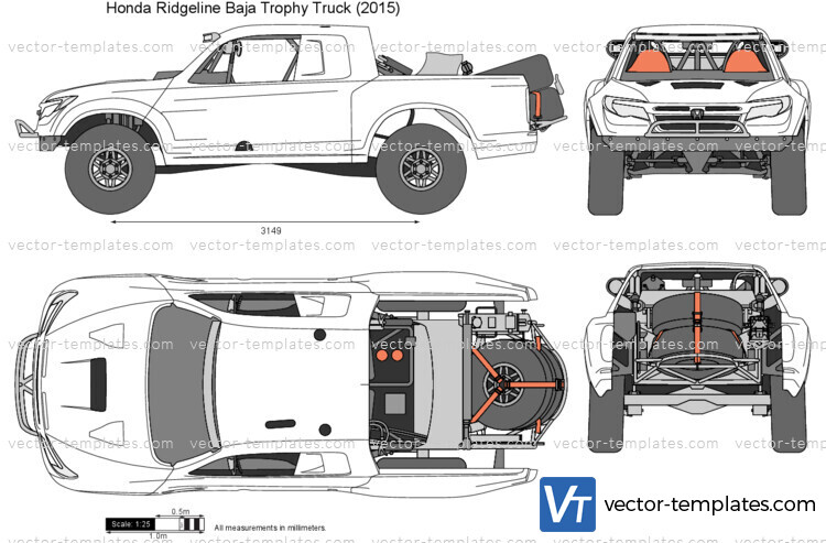 Honda Ridgeline Baja Trophy Truck