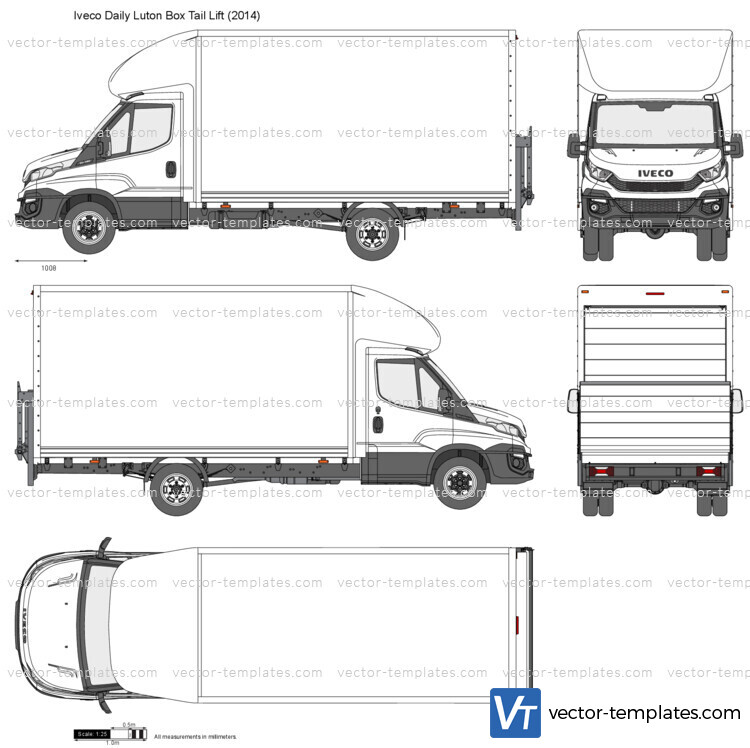 Iveco Daily Luton Box Tail Lift