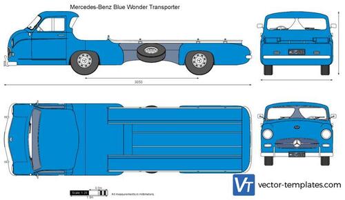 Mercedes-Benz Blue Wonder Transporter