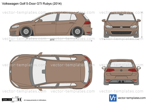 Volkswagen Golf 5-Door GTI Rubys