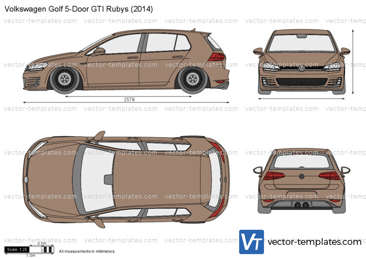 Volkswagen Golf 5-Door GTI Rubys